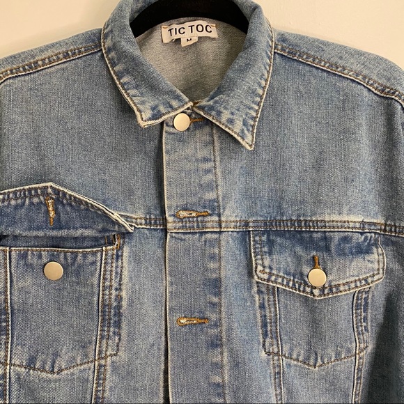 CROPPED DENIM JACKET - Picture 5 of 5